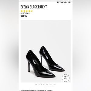 Steve Madden pumps - worn 1 time